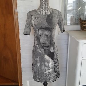 Marccain Safari Print Dress